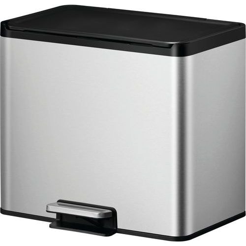Poubelle à pédale Essential Recycler Step Bin 15+15 L, EKO - Image principale