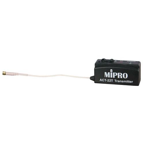 Emetteur miniature ACT 22T pour casque serre tête - Mipro - Image principale
