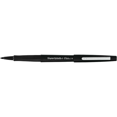 Lot de 36 Stylo feutre Paper Mate Flair noir format économique 30+6 - Image principale