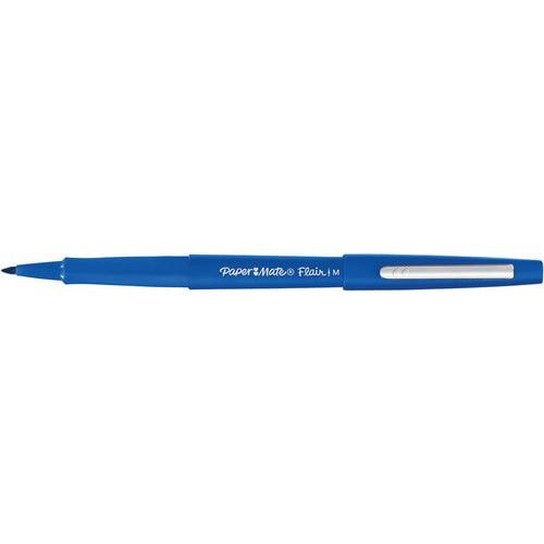 Lot de 36 Stylo feutre Paper Mate Flair bleu format économique 30+6 - Image principale