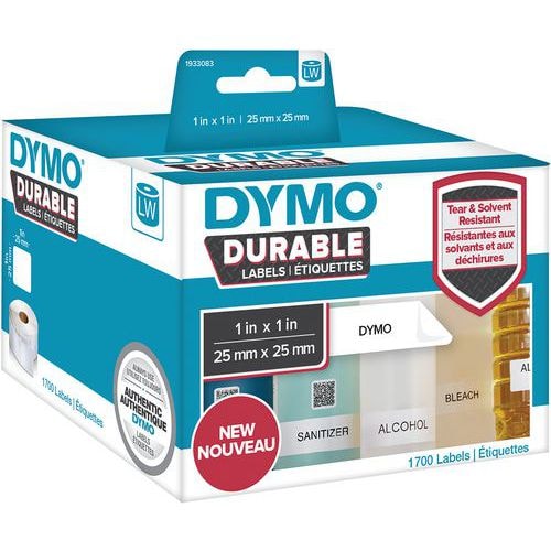 Étiquette adhésive LabelWriter plastique blanc - Dymo - Image principale