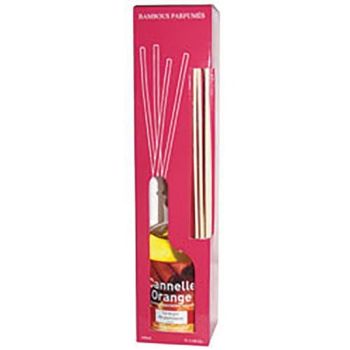Lot de 2 Brins de parfum en bambou 100ml avec senteur canelle orange - Image principale