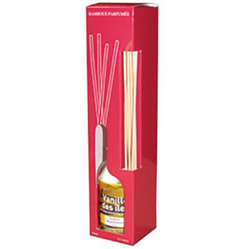 Lot de 2 Brins de parfum en bambou senteur vanille des îles 100ml - Image principale