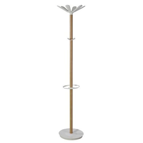 Portemanteau Nahow 6 patères Bois Blanc - Image principale