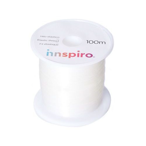 Bobine 100 m de fil élastique transparent diamètre 0,6 mm - Image principale