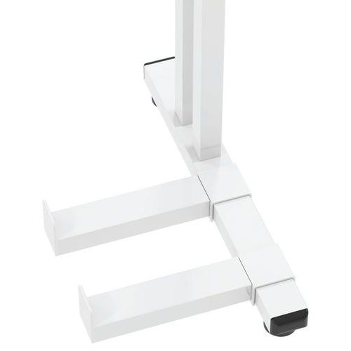 Support unité centrale Mini à deux bras blanc - Image principale