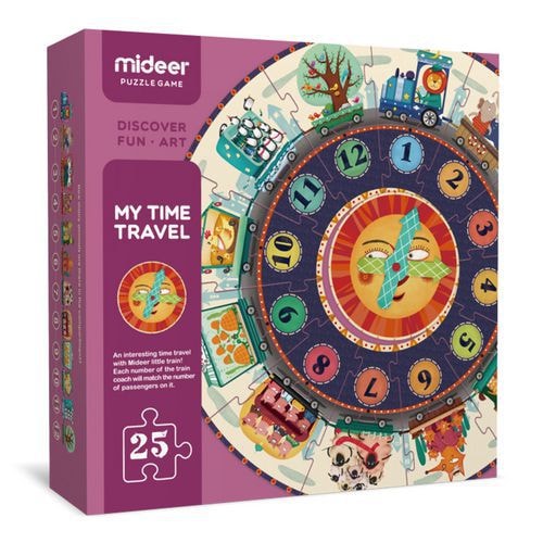 Coffret puzzle horloge - Image principale