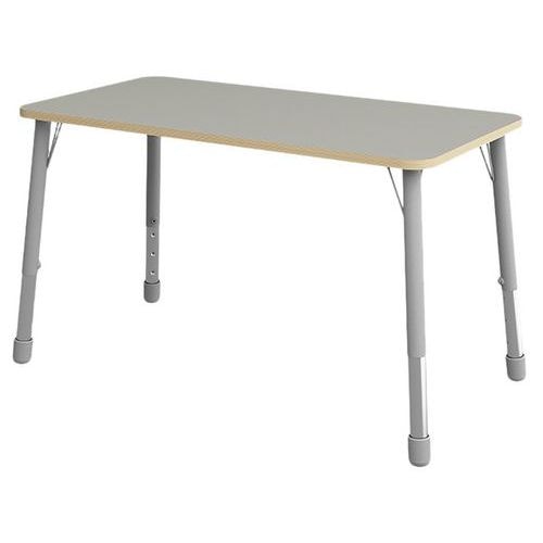 Table Eko rectangulaire 138 x 69 cm réglable T1 à T3 - gris - Image principale
