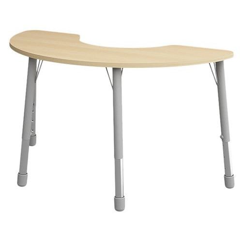 Table Eko haricot 146 x 68 cm réglable T1 à T3 - hêtre - Image principale
