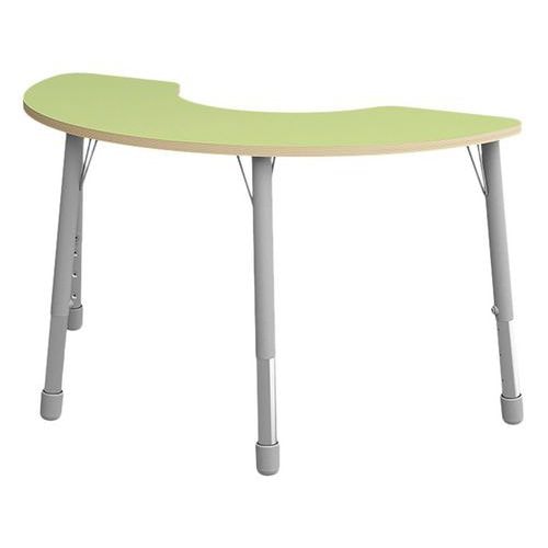 Table Eko haricot 146 x 68 cm réglable T3 à T6 - vert clair - Image principale