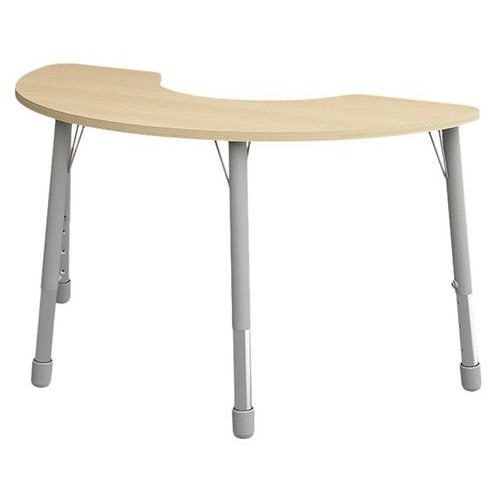 Table Eko haricot 146 x 68 cm réglable T3 à T6 - hêtre - Image principale