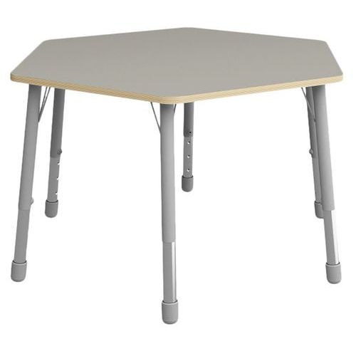 Table Eko hexagonale réglable T1 à T3 - Image principale