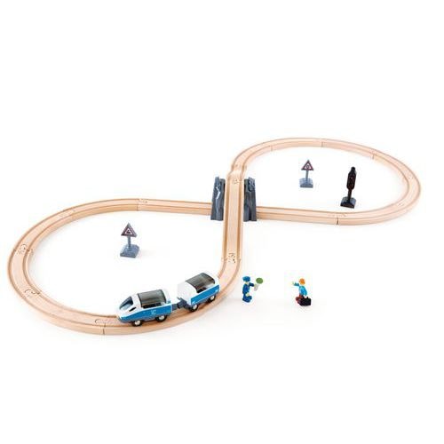 Circuit de train en huit bois - Image principale