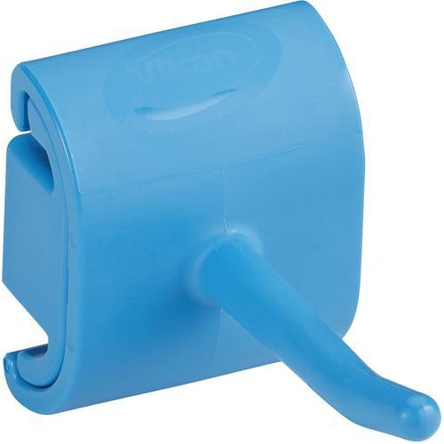 Lot de 5 Support mural hygiénique - Crochet simple - 4,15cm - Bleu - Image principale