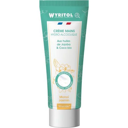 Lot de 12 Crème mains hydroalcoolique - Monoï Jasmin - Image principale
