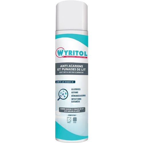Lot de 6 Anti acariens et punaises de lit en aérosol de 500ml - Image principale