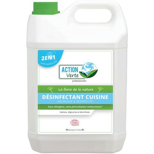 Lot de 4 Nettoyant désinfectant en bidon de 5L - Image principale
