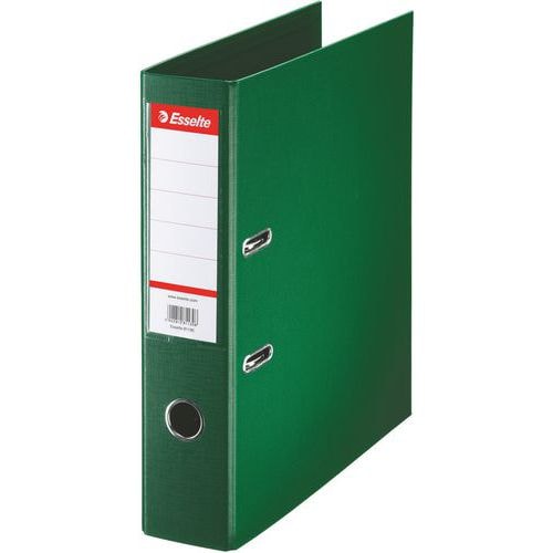 Lot de 10 Classeur à levier polypropylène 75 mm - Vert - Esselte - Image principale