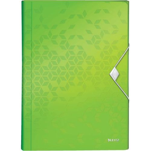 Lot de 5 Classeur ménager  Wow - vert -  Leitz - Image principale