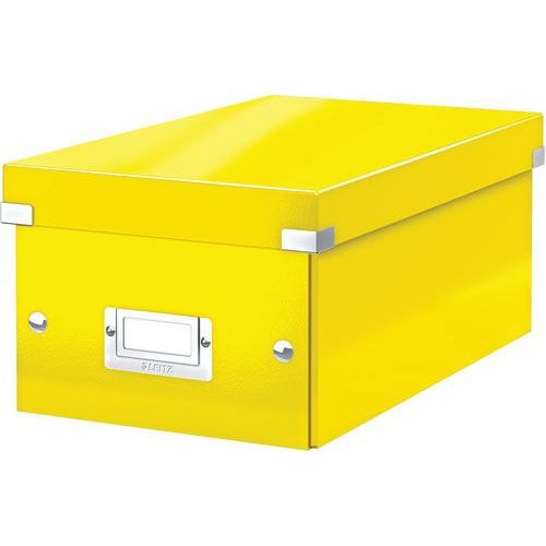 Boîte de rangement DVD Click & Store -  jaune - Leitz - Image principale