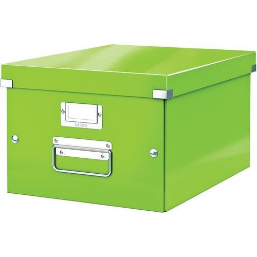 Lot de 6 Boîte de rangement modèle moyen Click & Store - vert - Leitz - Image principale