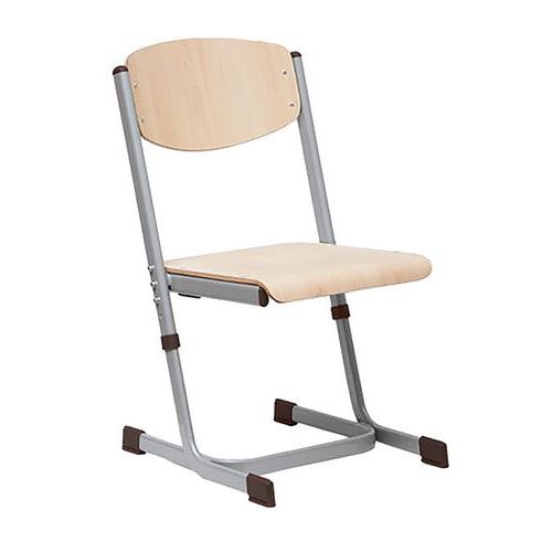 Chaise réglable 26 à 31 cm - gris - Image principale