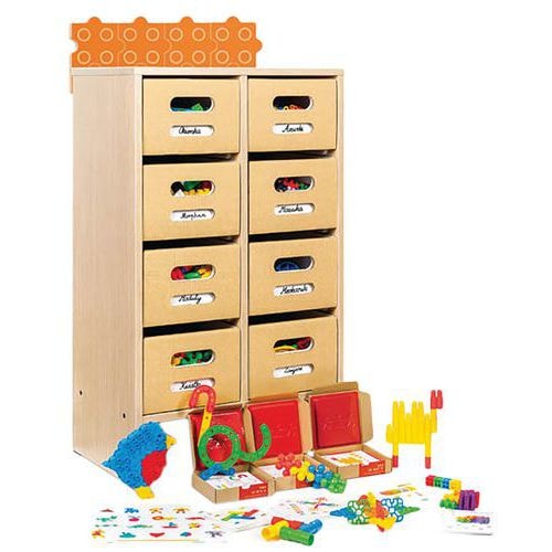 Meuble jeux créatifs 8 tiroirs - Image principale