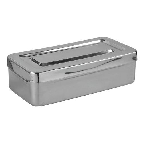 Boite en Inox rectangulaire avec couvercle Holtex - Image principale