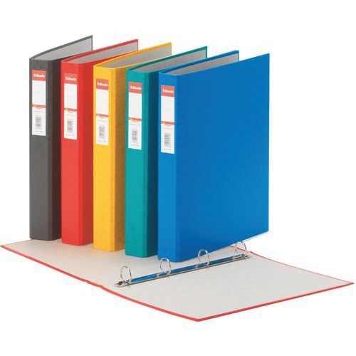 Set de 10 Classeur 4 anneaux Rainbow dos 35mm assortis - Image principale