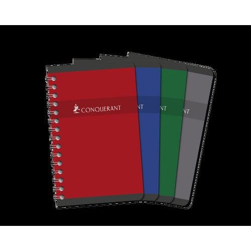 Carnet hélicoïdal 100 pages 9x14 cm NF 74 5x5 70g - Image principale