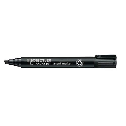 Marqueur permanent pointe biseautée Staedtler - noir - Image principale