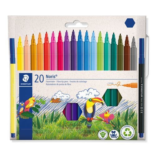 Pochette 20 feutres assortis Staedtler - Image principale