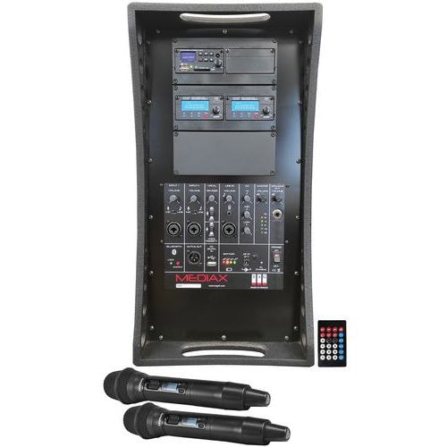 Sono Mediax + 2 récepteurs/micro main lecteur enregistreur USB/SD + Tag - Image principale