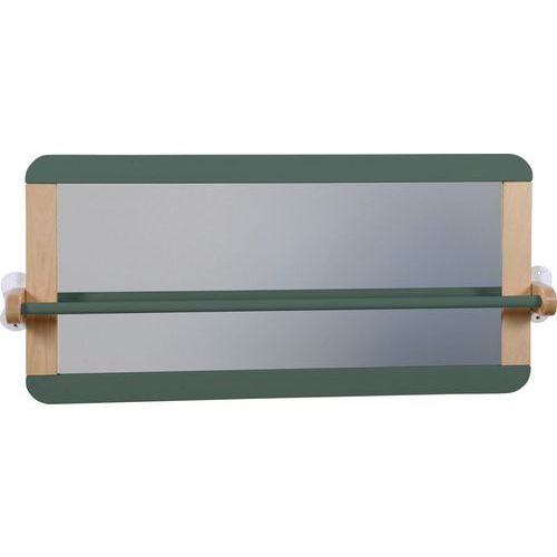 Miroir gamme Lili + barre de maintien kaki - Image principale