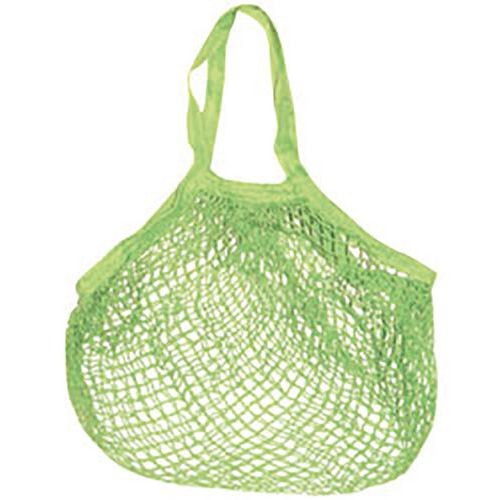 Lot de 8 Sac filet coton de couleur vert anis - Image principale