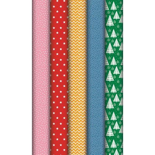 Assortiment 10 rouleaux papier cadeau - Image principale