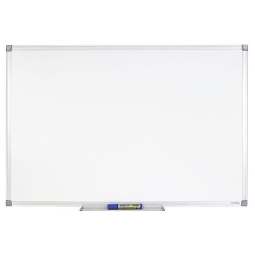 Tableau blanc émaillé 800° magnétique et effaçable à sec. - Image principale
