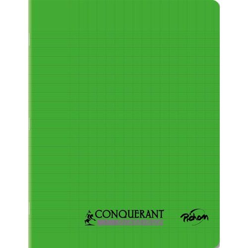 Cahier polypropylène 90g 96 pages seyes 17x22 cm  -  vert - Image principale