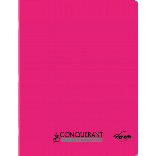 Cahier polypropylène 90g 96 pages seyes 17x22 cm - rose - Image principale