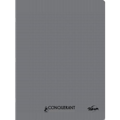 Cahier polypropylène 90g 96 pages seyes 24x32 cm - gris - Image principale