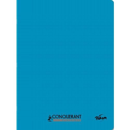 Cahier polypropylène 90g 96 pages seyes 24x32 cm - Turquoise - Image principale