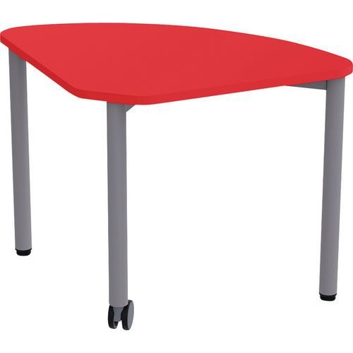 Table mobile Géométra 1/4 rond 60x60 cm - Manutan Expert - Image principale