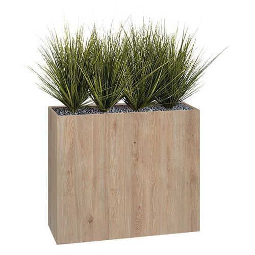 Jardinière bois BOSCO mobile Graminées - Image principale
