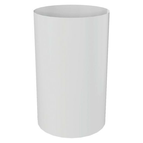 Corbeille à papier Métal 40 L Ø 32 cm Blanc - Image principale