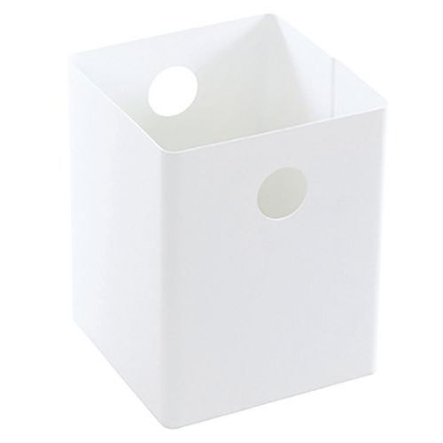 Corbeille à papier 17 L Steel Blanc - Image principale