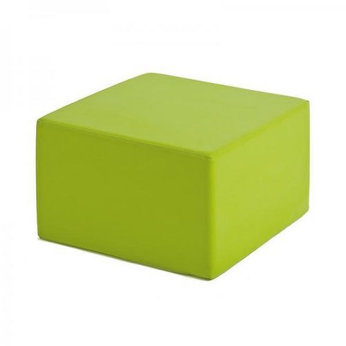 Pouf carré vert - Image principale