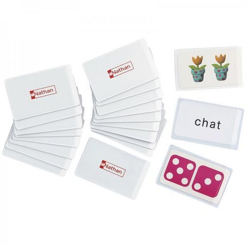 Porte-étiquettes magnétiques (lot de 20) - Image principale