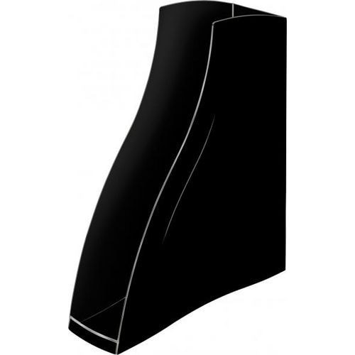Porte-revues noir en Polystyrène anti-choc - Image principale