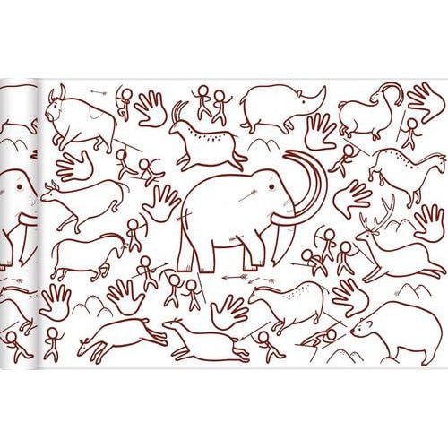 Papier spécial affiche Graffy Roll 90 g - Peinture préhistorique - Image principale