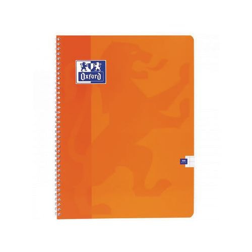 OXFORD Cahier Color Life 24x32cm Grands Carreaux Seyès 100 Pages Reliure Intégrale Couverture Carte Coloris As - Image principale